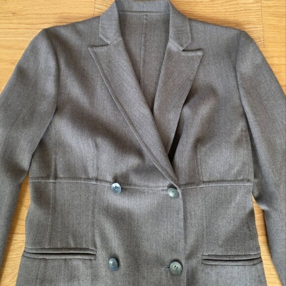 Gucci, Double Breasted Italian Wool Tailored Blazer Jacket - Picture 12 of 16